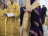 Епископ Шахтинский и Миллеровский Симон совершил молебен на Новолетие в Покровском кафедральном соборе г. Шахты