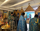 В храме в честь иконы Пресвятой Богородицы Взыскание погибших пос. Сидорово-Кадамовский отметили главное храмовое торжество