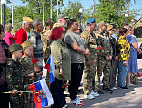 В городе Зверево состоялось памятное мероприятие «Бессмертна Победа, бессмертны её солдаты»