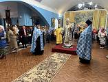 Преосвященнейший епископ Симон совершил всенощное бдение в храме Казанской иконы Богородицы города Гуково
