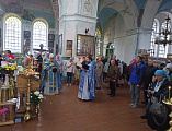В храме святителя Тихона Задонского ст. Кривянской отметили престольный праздник в одном из приделв