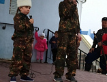 Открытие массового духовно-патриотического мероприятия в честь Дня Победы «Марша памяти» состоялось в храме Донской Иконы Божией Матери г. Новошахтинска.