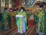 Шахтинская епархия молитвенно отметила 6-летнюю годовщину епископской хиротонии своего правящего архиерея