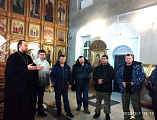 Протоиерей Роман Амплеев провел традиционную встречу с казаками ст. Мало-Несветаевской