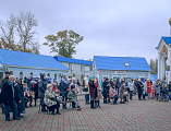 Праздничное мероприятие, посвященное Покрову Пресвятой Богородицы, состоялось на Соборной площади г. Шахты