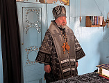 Литургия Преждеосвященных Даров в храме Покрова Пресвятой Богородицы города Новошахтинска