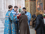 В праздник Введения во храм Пресвятой Богородицы епископ Шахтинский и Миллеровский Симон совершил Божественную литургию в Покровском кафедральном соборе города Шахты