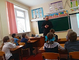 Встреча с катехизатором в Нижне-Калиновской школе: о празднике Сретения и смысле человеческой жизни