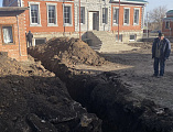 Продолжается строительство церковно-приходской школы в Донецком благочинии