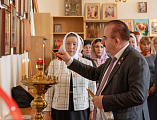 Преосвященнейший епископ Симон совершил Божественную литургию в храме апостола и евангелиста Иоанна Богослова при Институте сферы обслуживания и предпринимательства (филиал) ДГТУ в г. Шахты