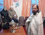 Чин Великого освящения воды в Крещенский сочельник в хуторе Табунщиково и хуторе Гривенный ﻿