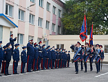 Воспитанники Шахтинского имени генерала Я.П. Бакланова казачьего кадетского корпуса приняли присягу и получили погоны, кадет напутствовали священнослужители