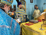 Соборная служба в праздник Сретения Господня