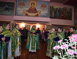 В день памяти преподобного Сергия Радонежского в храме святого князя Владимира состоялось соборное богослужение духовенства Александровск-Грушевского благочиния