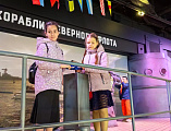 Детский архиерейский хор «Покров» посетил Музей Победы в рамках проекта «Детский Победный хор»