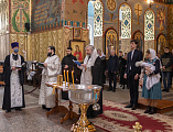 Епископ Шахтинский и Миллеровский Симон совершил таинство Крещения