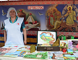 В храме Архангела Михаила пос. Каменоломни ко Дню Победы была организована выставка-экспозиция «Там, где Христос, всегда Победа!»