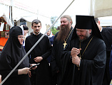 Международная православная выставка-ярмарка «Торжество Православия» открылась на подворье Покровского кафедрального собора г. Шахты