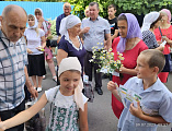 В храме Архистратига Михаила прошли праздничные мероприятия, посвящённые Дню семьи любви и верности​