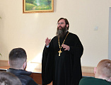 Иерей Александр Теличкин провел встречу со студентами Шахтинского автодорожного института, приуроченную ко Дню православной молодежи