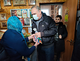 В храме преподобного Серафима Саровского пос. Отрадный Багаевского благочиния отметили престольный праздник