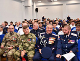 В хуторе Старая Станица Каменского района прошел «Большой отчетный круг» Донецкого округа ВКО "Всевеликое войско Донское"