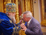 С сонмом архиереев Православной Церкви епископ Симон принял участие в торжествах по случаю празднования Донской иконы Божией Матери