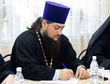 Преосвященнейший епископ Симон возглавил работу Епархиального совета