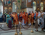 Шахтинскую епархию посетила великая святыня – ковчег с частью пояса Пресвятой Богородицы