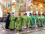 Шахтинская епархия молитвенно отметила 12-летие архиерейской хиротонии епископа Шахтинского и Миллеровского Симона