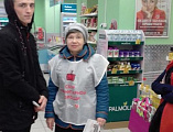 Сестры Марфо-Мариинского Сестричества пос. Каменоломни приняли участие в благотворительной акции «Корзина доброты»