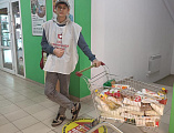 Акция «Корзина доброты» снова прошла в Донецком благочинии