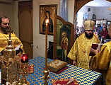 Епископ Николай, Управляющий Амурской епархией, совершил Божественную литургию в храме святого великомученика Пантелеимона города Миллерово