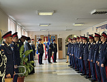 В Миллеровском Казачьем Техникуме прошла церемония принятия новых кадет