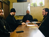 Благочинный приходов Миллеровского округа иерей Роман Калинин провел собрание духовенства