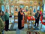 В храме Доской иконы Божией Матери г. Новошахтинска состоялось приведение к присяге казаков