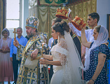 Епископ Шахтинский и Миллеровский Симон совершил таинство Венчания