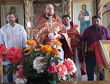 В храме Донской иконы Божией Матери прошли праздничные богослужения, посвященные 15-летию настоятельства протоиерея Романа Амплеева