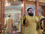 Преосвященнейший епископ Симон с архипастырским визитом посетил приход святителя Николая хутора Гуково
