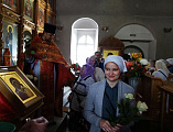 Чествование прихожанок Донского храма г. Новошахтинска в честь дня святых жен мироносиц