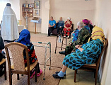 Посещение отделения для реабилитации граждан пожилого возраста и инвалидов станицы Боковской