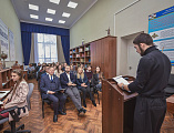 Епархиальный древлехранитель и студенты шахтинского филиала ДГТУ выступили на международном форуме в Новочеркасском политехе