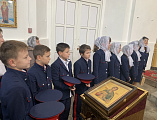 Престольный праздник отметили в приделе Успенского храма станицы Калитвенской в день памяти вмч. Димитрия Солунского