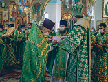 Шахтинская епархия молитвенно отметила 6-летнюю годовщину епископской хиротонии своего правящего архиерея