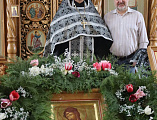 В Донском храме молитвенно почтили память иеромонаха Серафима (Калинина)