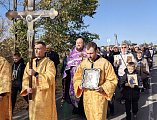 В Чертково-Калитвенском благочинии состоялся крестный ход в праздник Воздвижения Креста Господня
