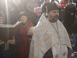 Протоиерей Сергий Сергошин совершил чин великого освящения воды в окрестностях хутора Красный Кут