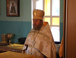 Преосвященнейший епископ Симон с архипастырским визитом посетил храм апостола Иоанна Богослова хутора Елань