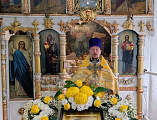 Соборное богослужение в Архангельском храме станицы Вешенской