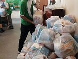 Студенты МККПТ помогли собрать около 300 продуктовых наборов для вынужденных переселенцев